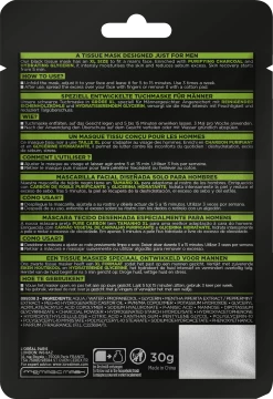 Pure Carbon Reinigende Tuchmaske 6 Pure Carbon Reinigende Tuchmaske -hochwertige Pflegeprodukte MAM 10060635 SHOP IMAGE 1.4