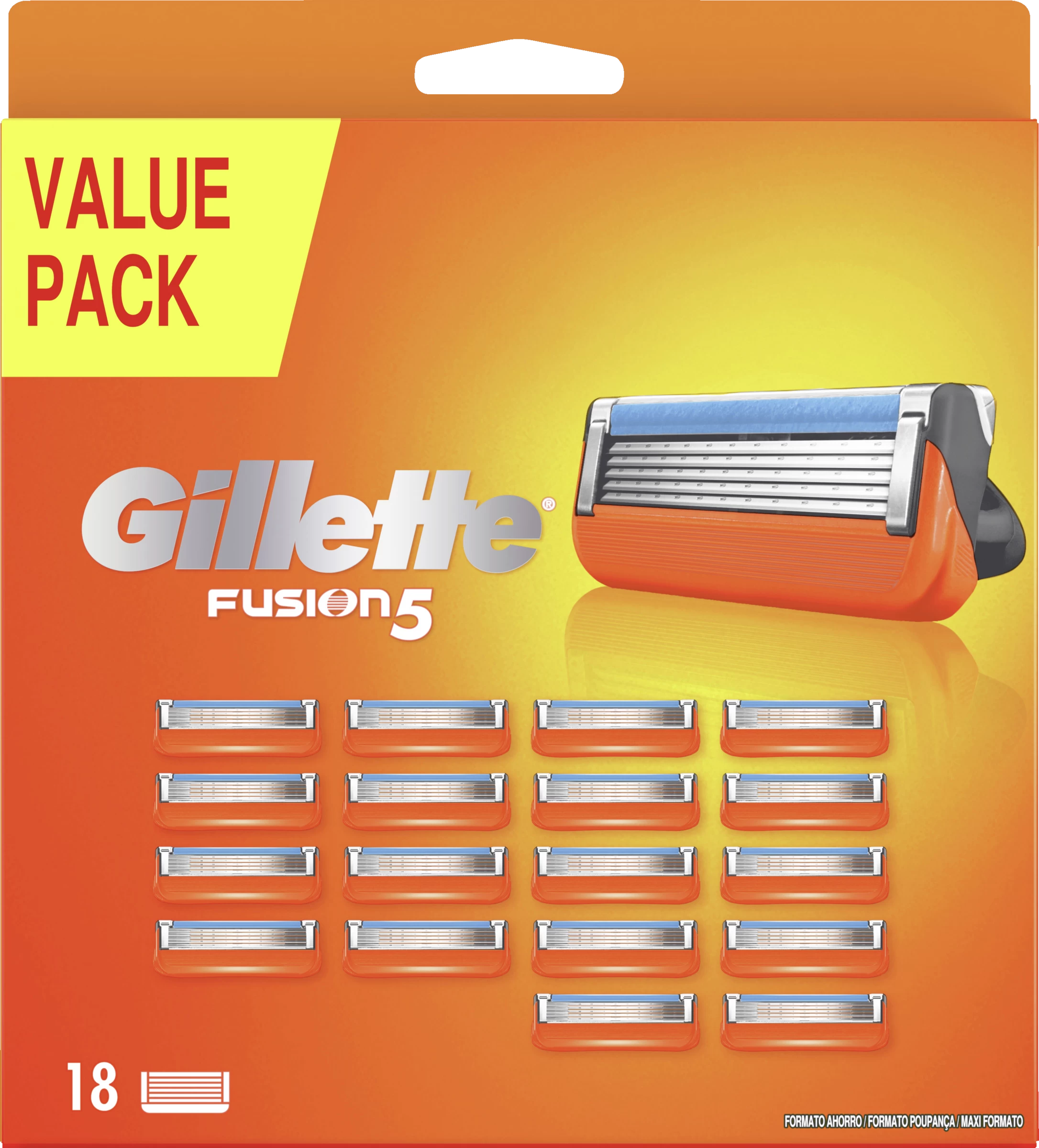 Gillette® Fusion5 Rasierklingen Value Pack 3 Gillette® Fusion5 Rasierklingen Value Pack
