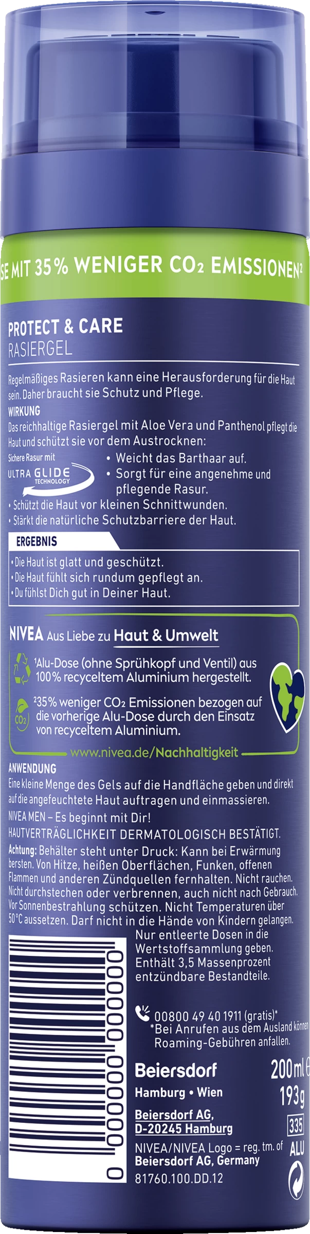 Protect & Care Rasiergel 4 Protect & Care Rasiergel – Bild 2