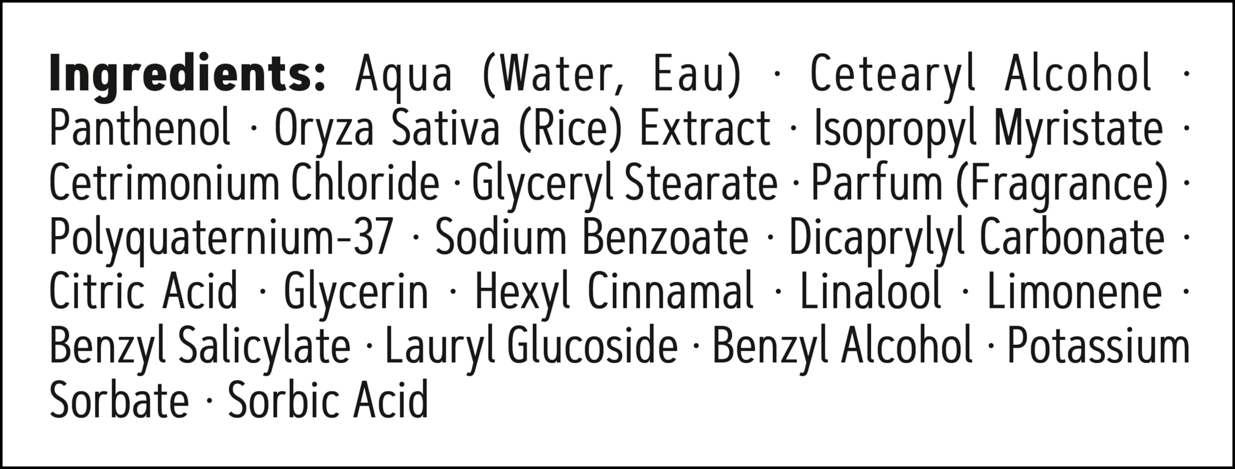 Spülung Feuchtigkeit & Glanz 5 Spülung Feuchtigkeit & Glanz – Bild 3