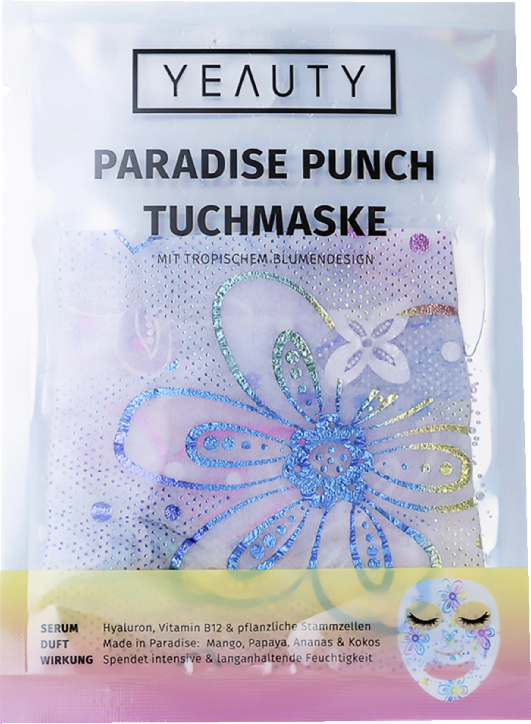 Paradise Punch Tuchmaske 3 Paradise Punch Tuchmaske