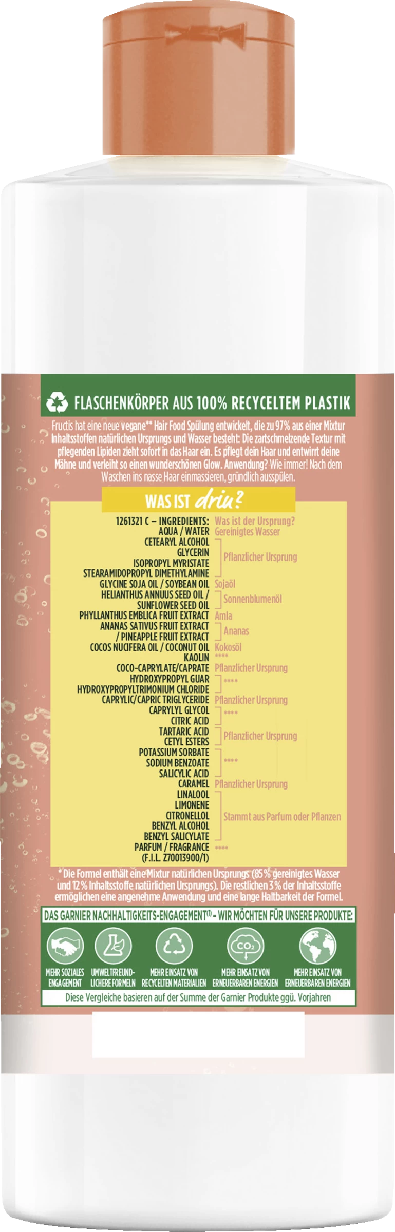 Glanzverleihendes Ananas Hair Food Spülung 4 Glanzverleihendes Ananas Hair Food Spülung – Bild 2