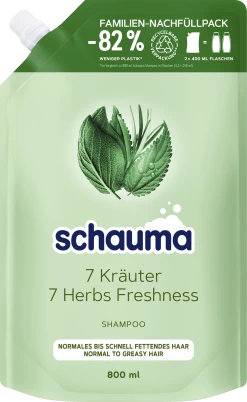 7 Kräuter Shampoo Nachfüllpack