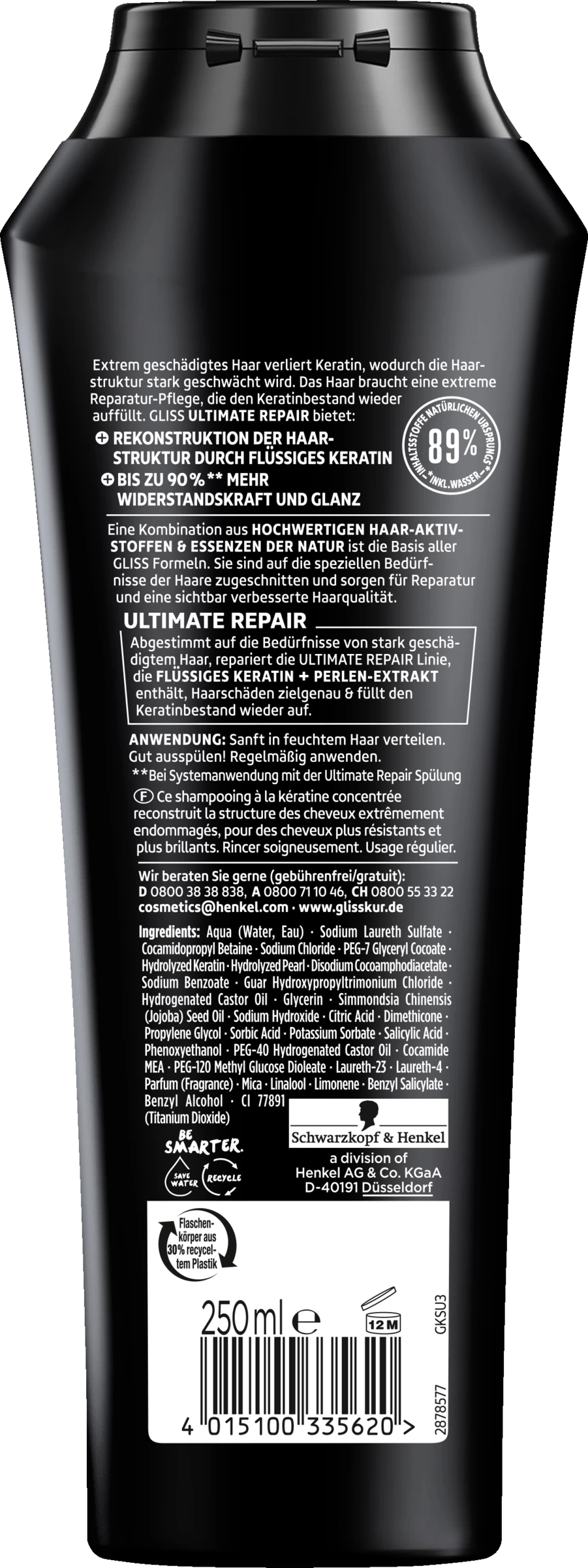 Ultimate Repair Reparatur-Shampoo 4 Ultimate Repair Reparatur-Shampoo – Bild 2