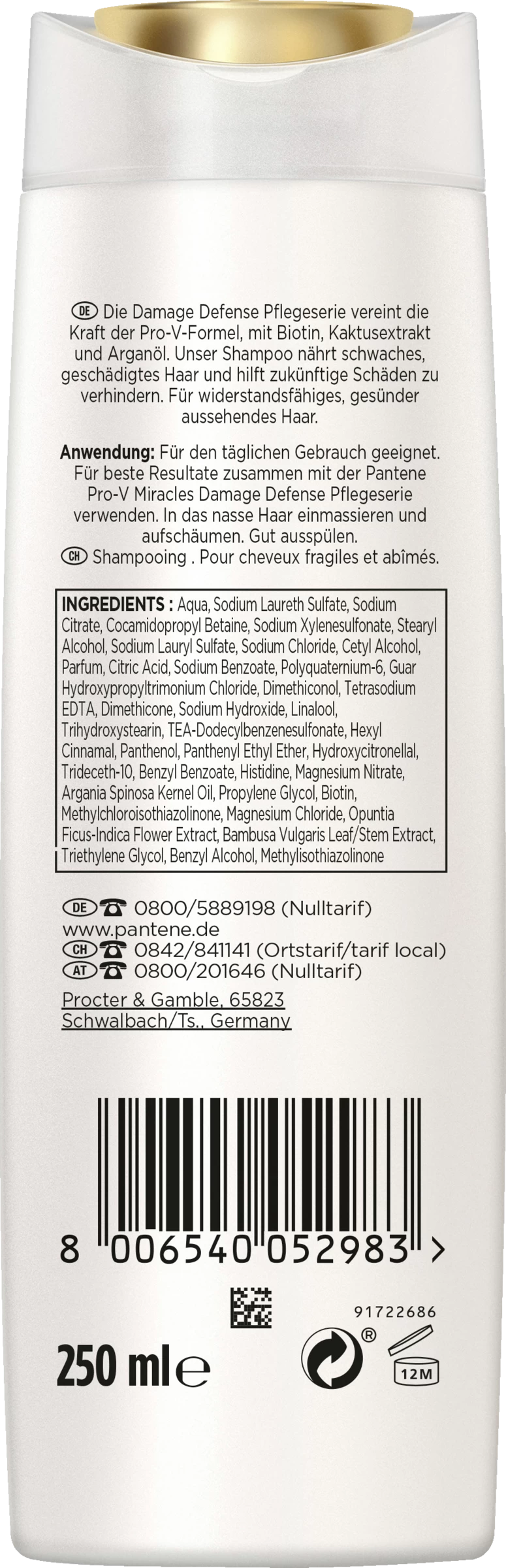 Miracles Damage Defense Shampoo 4 Miracles Damage Defense Shampoo – Bild 2