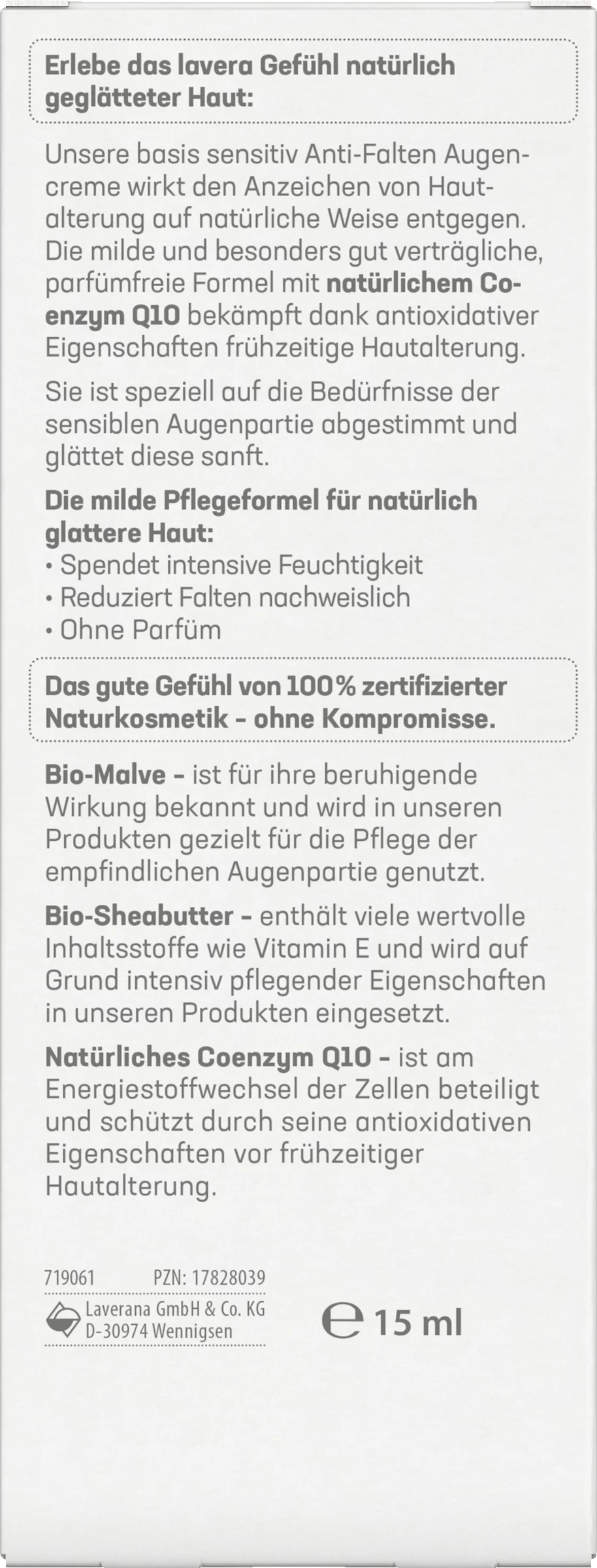 Lavera Basis Intensiv Anti-Falten Augencreme 5 Lavera Basis Intensiv Anti-Falten Augencreme – Bild 3