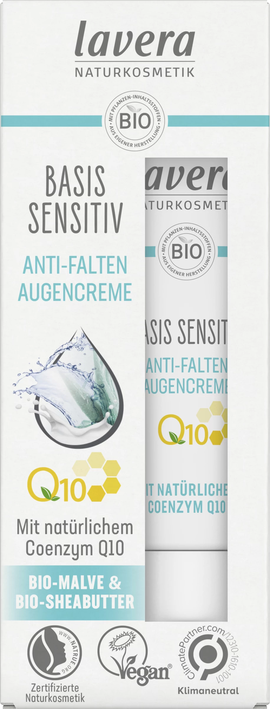 Lavera Basis Intensiv Anti-Falten Augencreme 3 Lavera Basis Intensiv Anti-Falten Augencreme