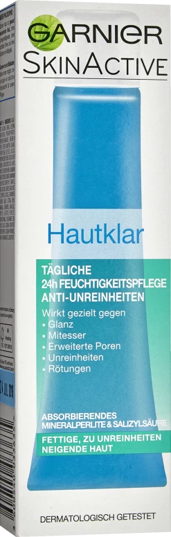 Hautklar Tägliche 24h Feuchtigkeitspflege Anti-Unreinheiten