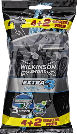 Extra 3 Activ Einwegrasierer