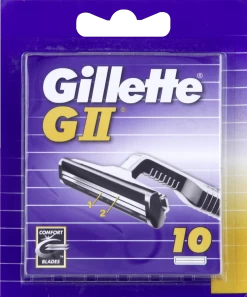 Gillette® Rasierklingen GII Doppelklingen 10-tlg.