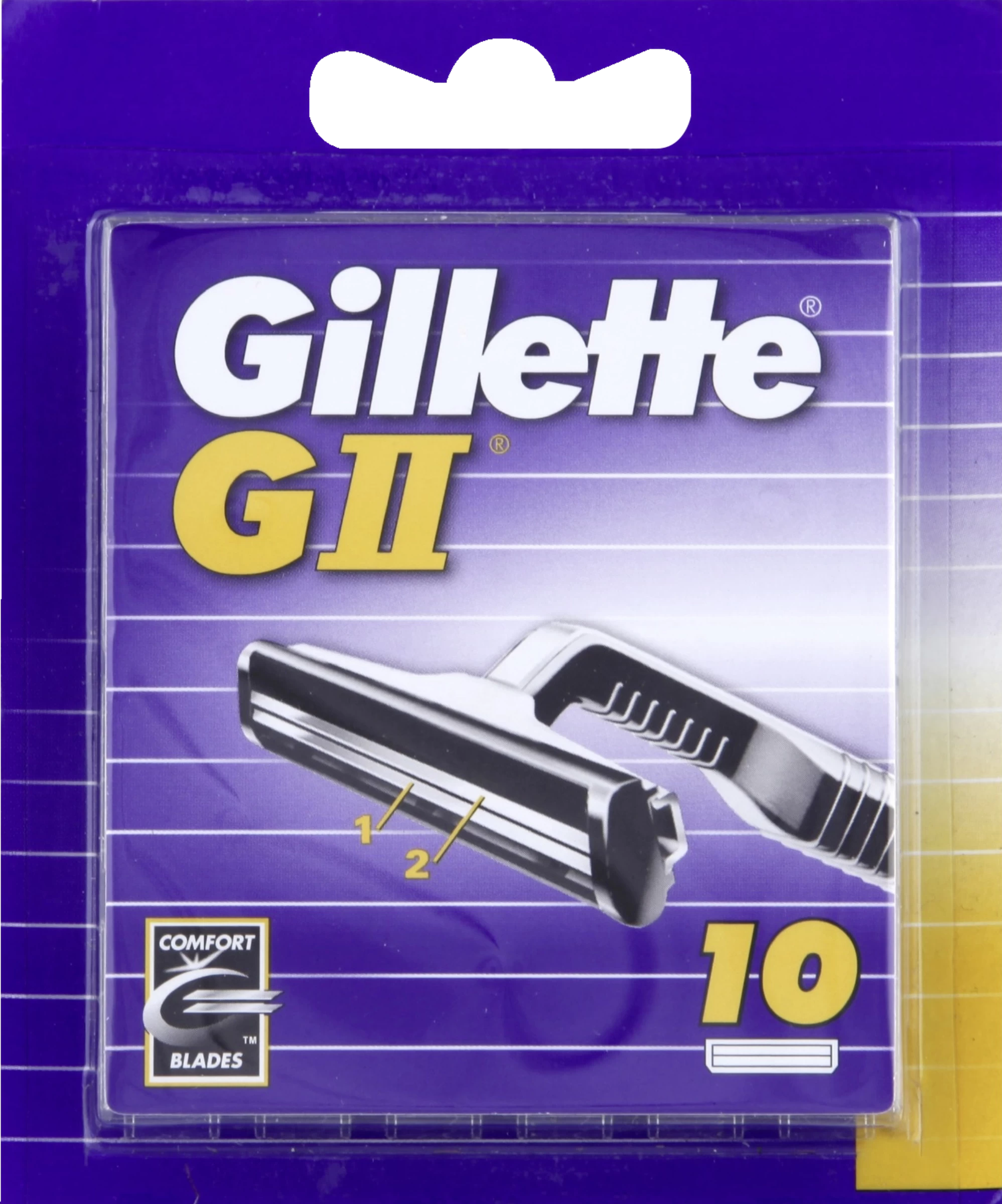 Gillette® Rasierklingen GII Doppelklingen 10-tlg. 3 Gillette® Rasierklingen GII Doppelklingen 10-tlg.