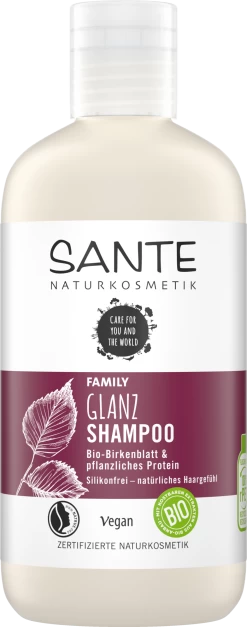 Sante FAMILY Glanz Shampoo Bio-Birkenblatt & Pflanzliches Protein