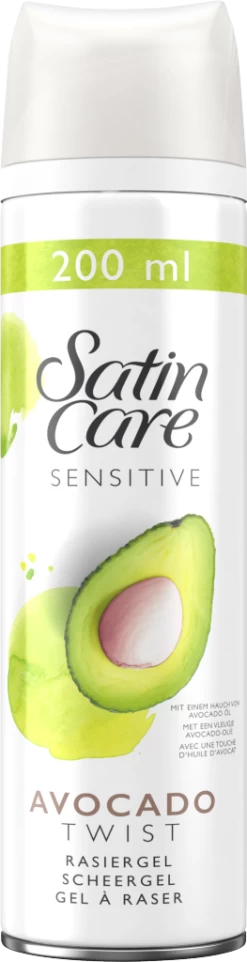 Gillette® Satin Care Rasiergel Avocado