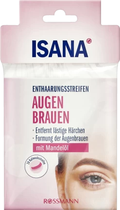 Augenbrauen Enthaarungsstreifen