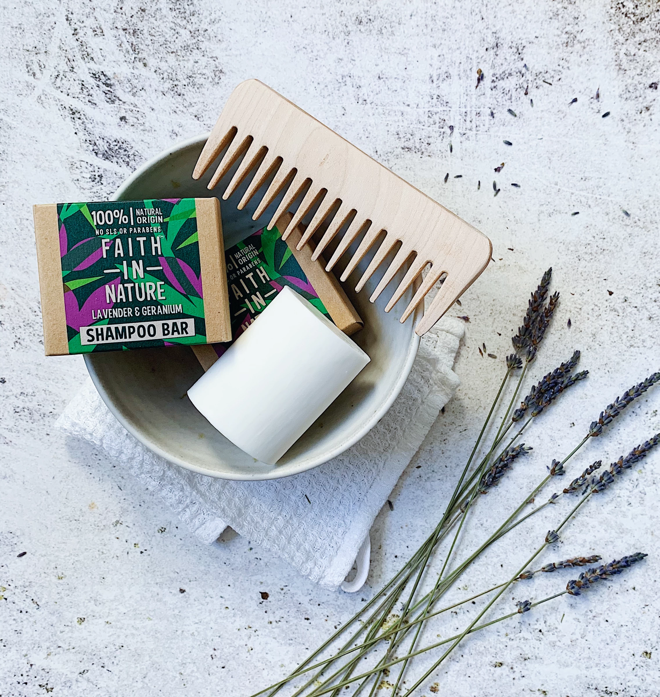 Shampoo Bar Lavendel & Geranie 5 Shampoo Bar Lavendel & Geranie – Bild 3