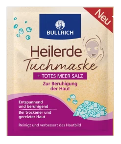 Heilerde Tuchmaske + Totes Meer Salz