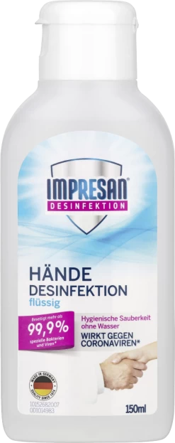 Hände Desinfektion Flüssig