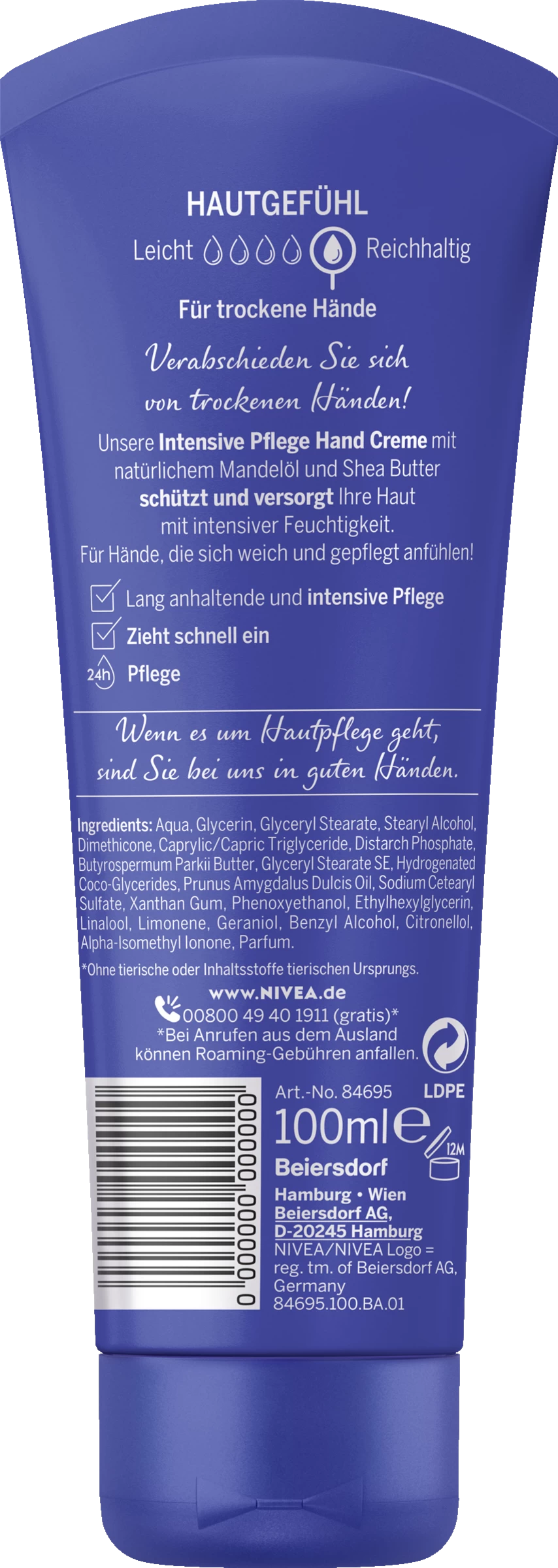 NIVEA Handcreme Intensive Pflege 4 NIVEA Handcreme Intensive Pflege – Bild 2