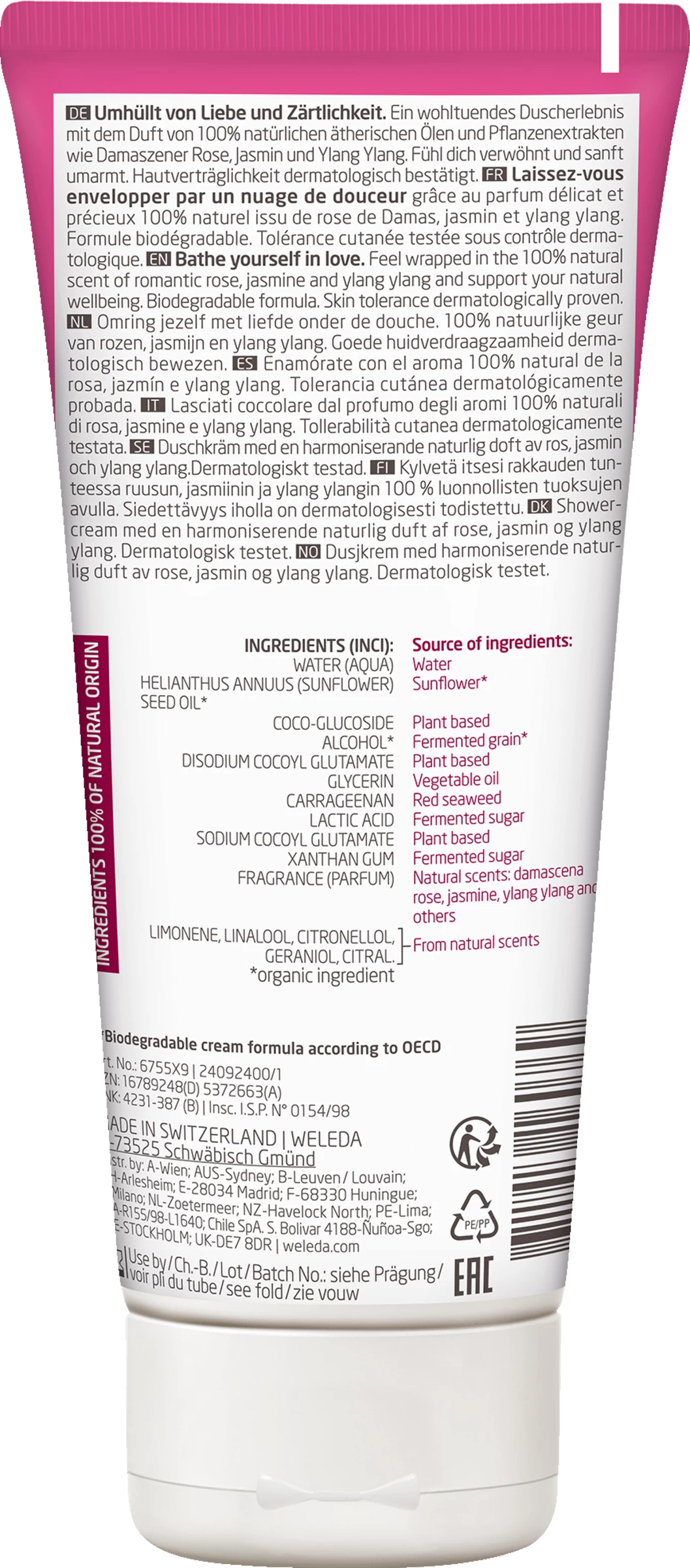 Weleda Aroma Shower Love 4 Weleda Aroma Shower Love – Bild 2