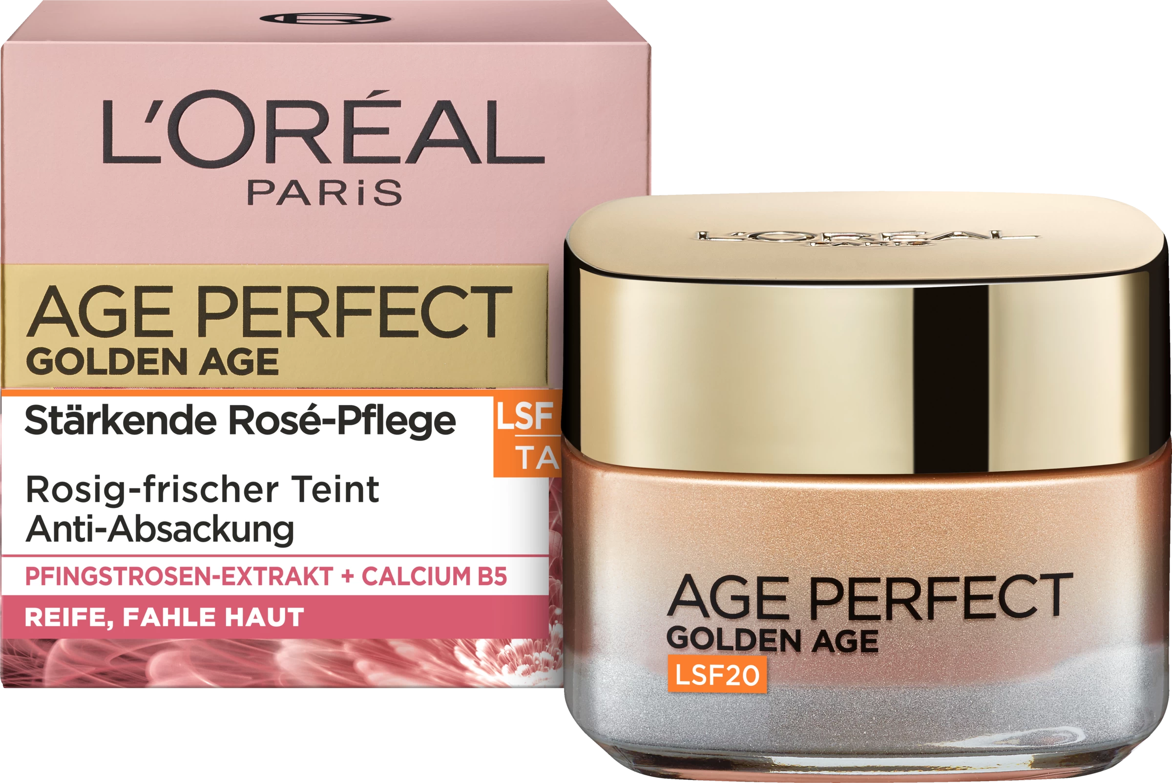 L’Oréal Paris Age Perfect Golden Age Rosé-Creme Tag LSF 20 5 L’Oréal Paris Age Perfect Golden Age Rosé-Creme Tag LSF 20 – Bild 3