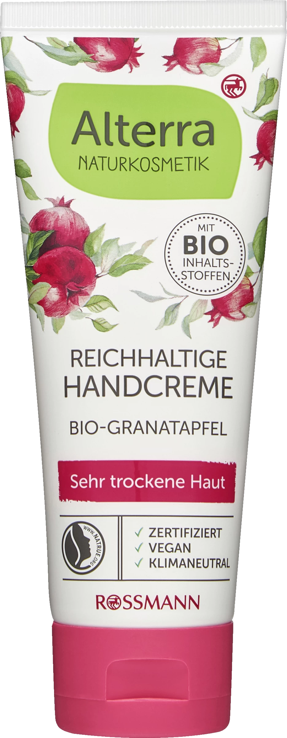 Reichhaltige Handcreme Bio-Granatapfel 3 Reichhaltige Handcreme Bio-Granatapfel