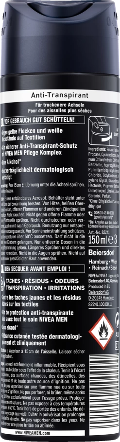 Anti-Transpirant Spray Black & White Invisible Original -hochwertige Pflegeprodukte MAM 7158987 SHOP IMAGE 1.7