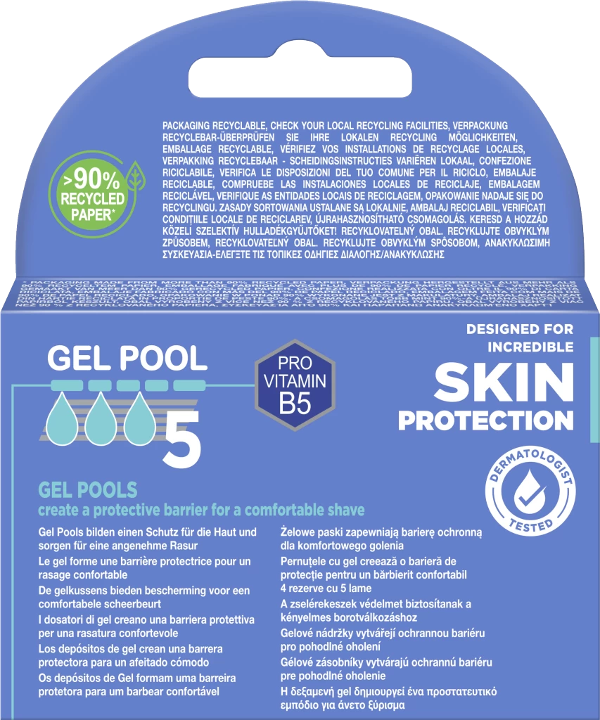 Hydro 5 Skin Protection Regular Rasierklingen 4 Hydro 5 Skin Protection Regular Rasierklingen – Bild 2