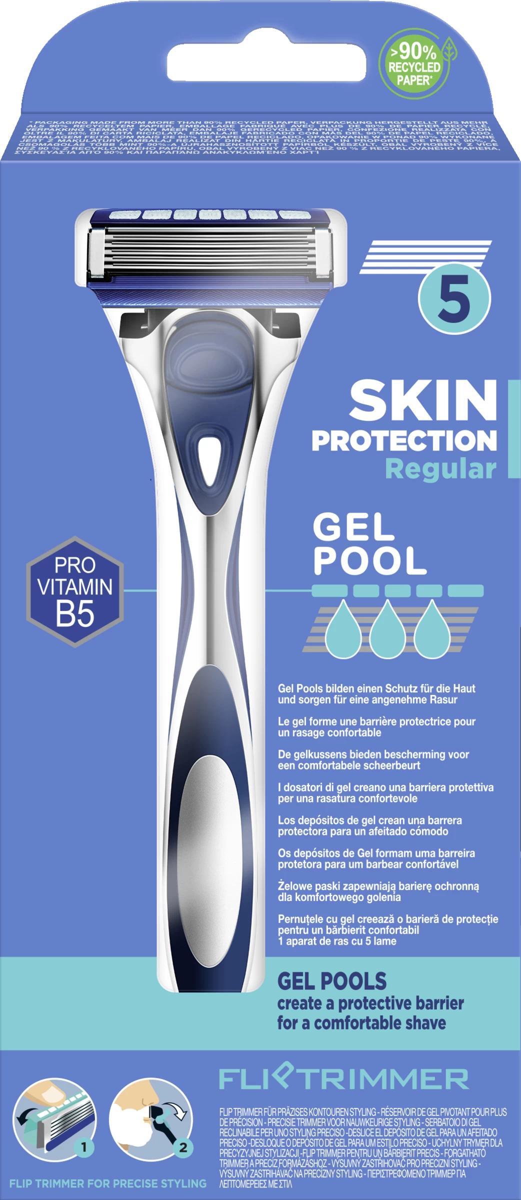 Hydro 5 Skin Protection Regular Rasierer 4 Hydro 5 Skin Protection Regular Rasierer – Bild 2