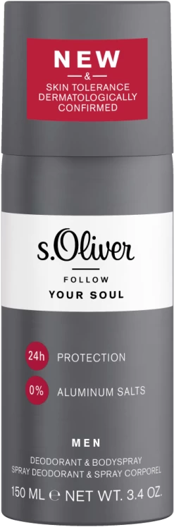 S.Oliver Men Deodorant & Bodyspray Follow Your Soul