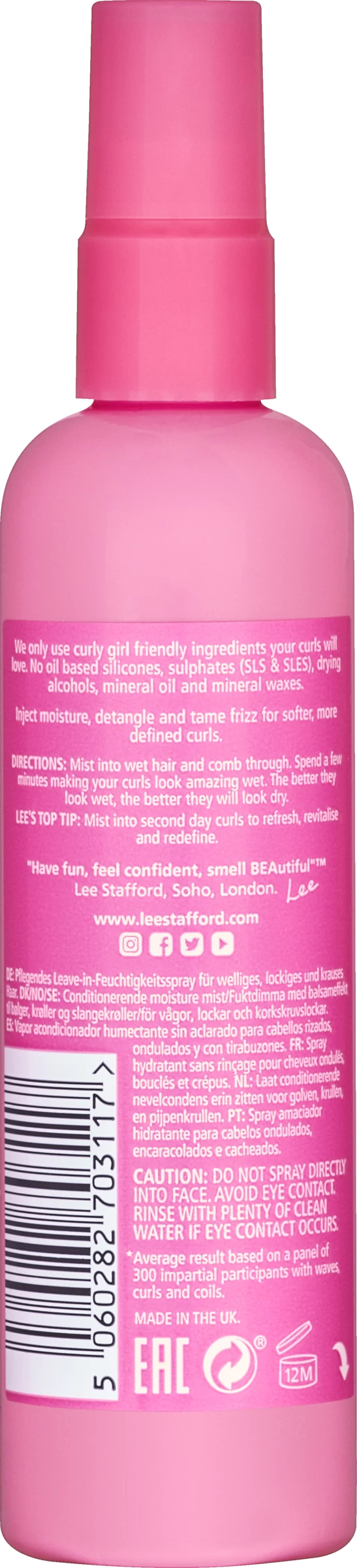 For The Love Of Curls Leave In Conditioning Moisture Mist 4 For The Love Of Curls Leave In Conditioning Moisture Mist – Bild 2