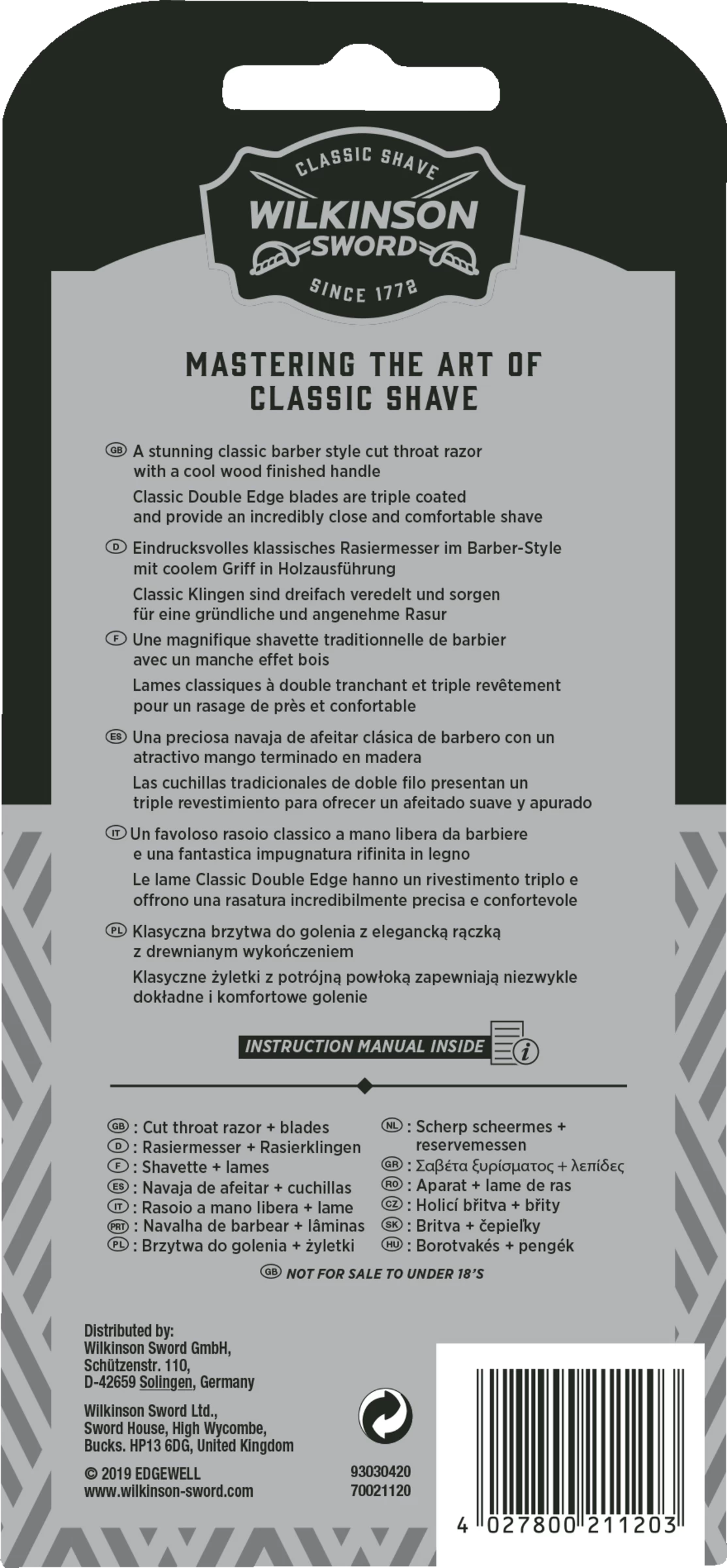 Vintage Classic Rasiermesser 4 Vintage Classic Rasiermesser – Bild 2