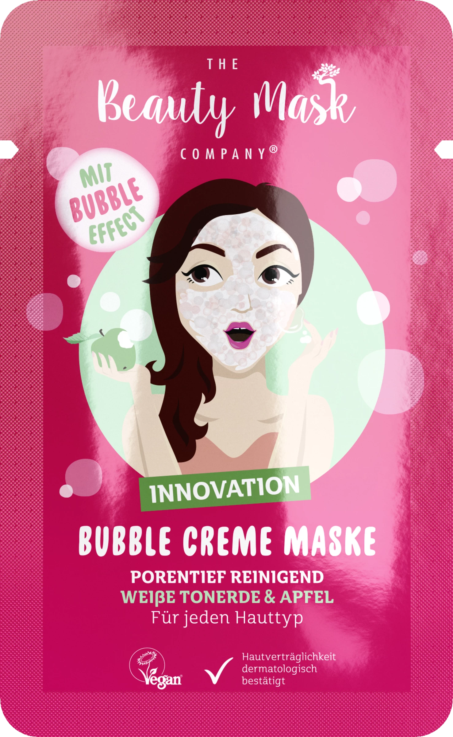 Bubble Creme Maske Porentief Reinigend 3 Bubble Creme Maske Porentief Reinigend
