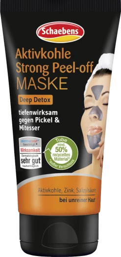 Aktivkohle Strong Peel-Off Maske