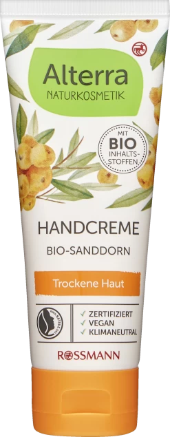 Handcreme Bio-Sanddorn