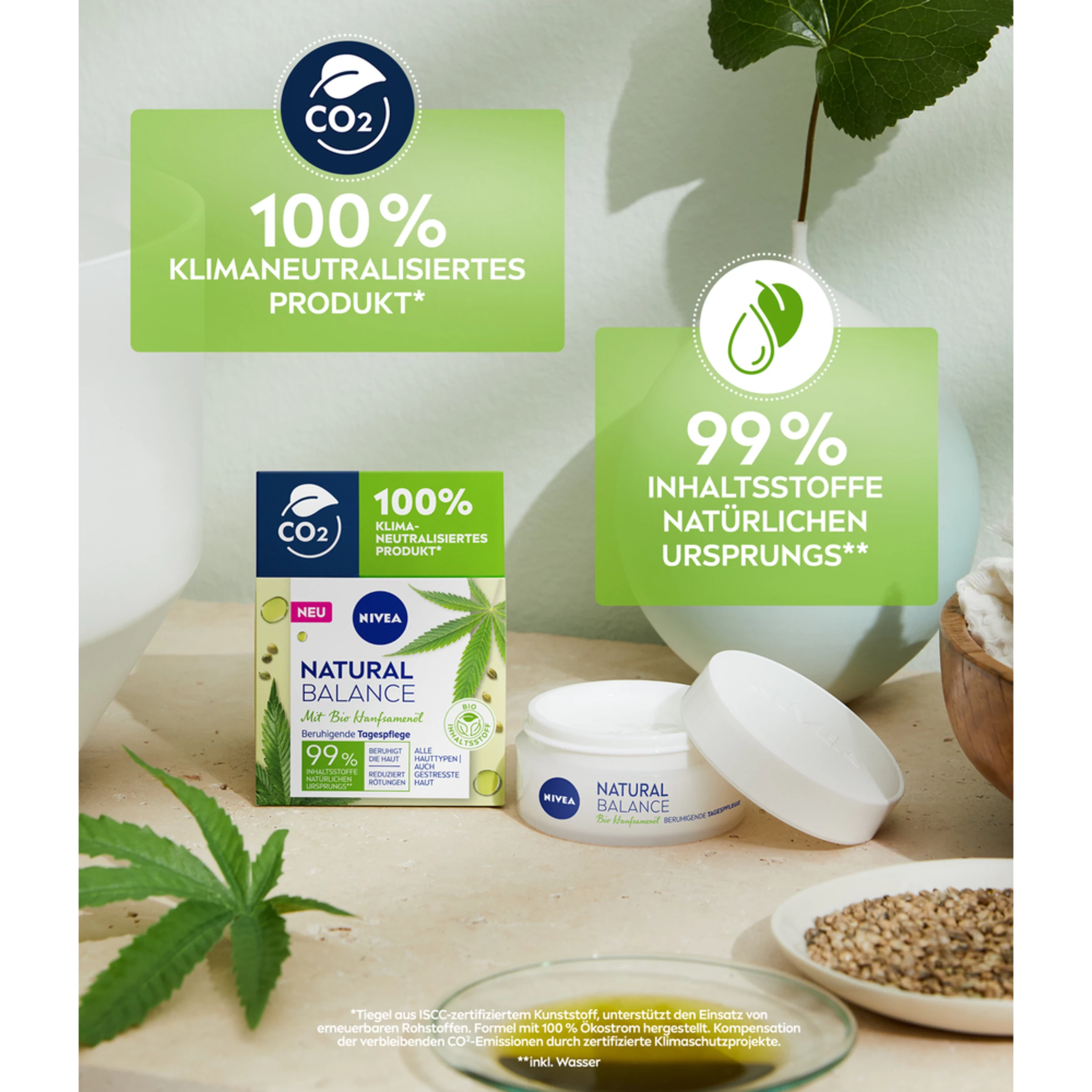 NIVEA Natural Balance Beruhigende Tagespflege 5 NIVEA Natural Balance Beruhigende Tagespflege – Bild 3