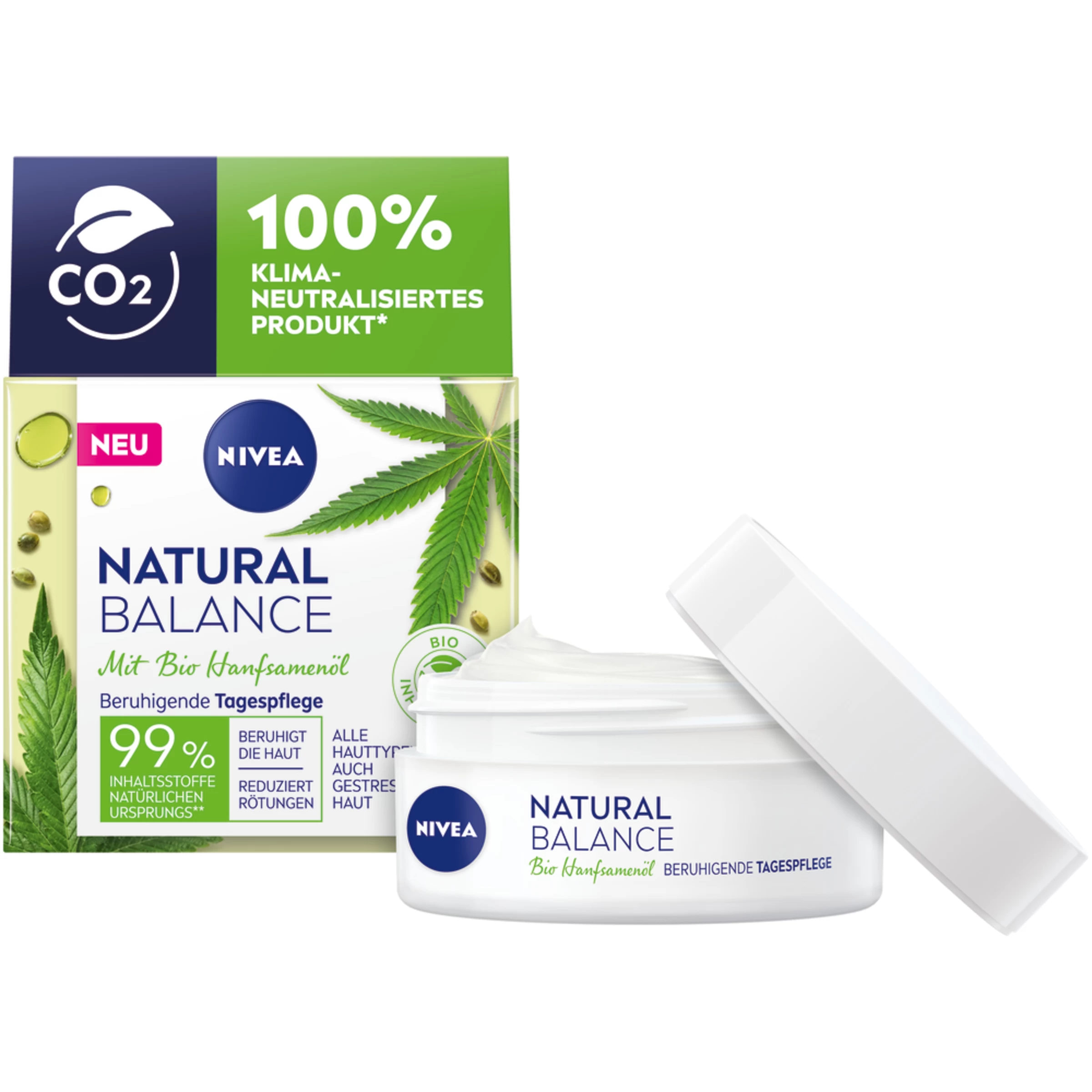 NIVEA Natural Balance Beruhigende Tagespflege 3 NIVEA Natural Balance Beruhigende Tagespflege