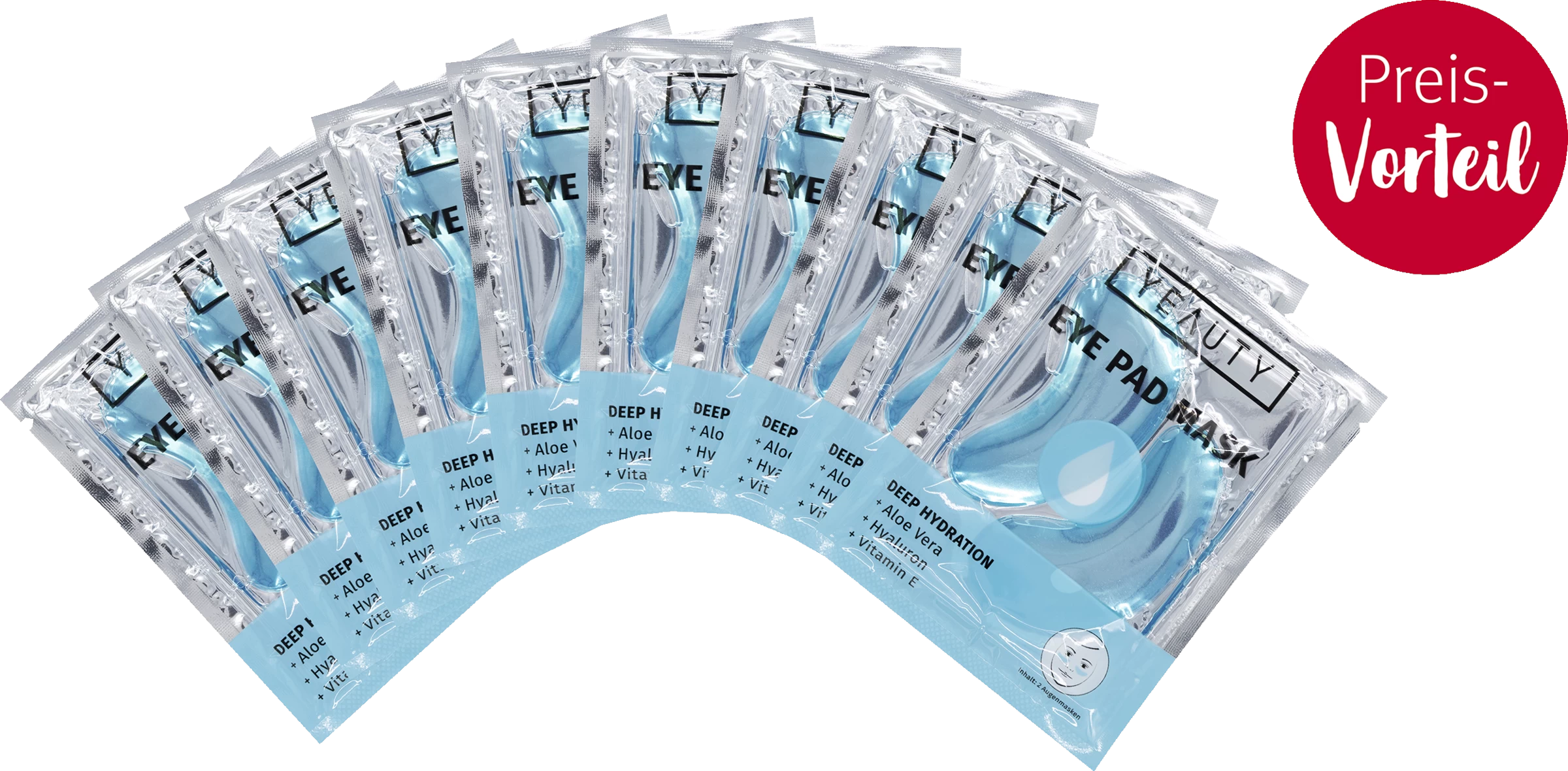 Vorteilspack Eye Pad Mask Deep Hydration 3 Vorteilspack Eye Pad Mask Deep Hydration