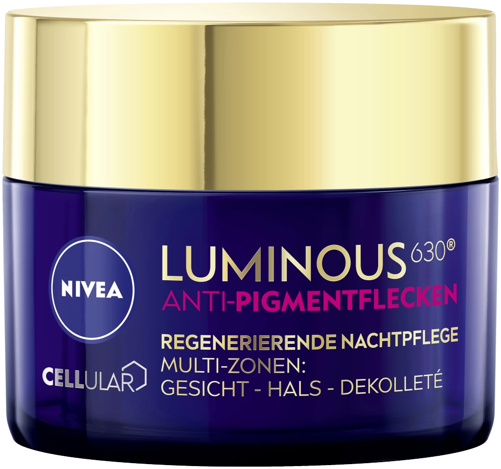 NIVEA Cellular Luminous 630 Anti Pigmentflecken Regenerierende Nachtpflege 6 NIVEA Cellular Luminous 630 Anti Pigmentflecken Regenerierende Nachtpflege – Bild 4