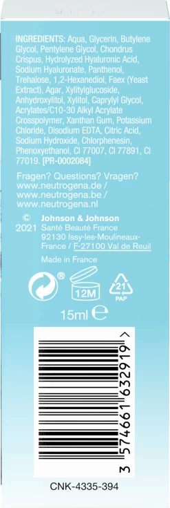 Neutrogena Hydro Boost Hyaluron Konzentrat -hochwertige Pflegeprodukte MAM 7780450 SHOP IMAGE 1.4