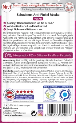 Anti-Pickel Maske 10er Beutel -hochwertige Pflegeprodukte MAM 7825362 SHOP IMAGE 1.4