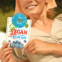 Go VEGAN SUNDAY BLUE DAY Tuchmaske -hochwertige Pflegeprodukte MAM 7887518 SHOP IMAGE 1.4
