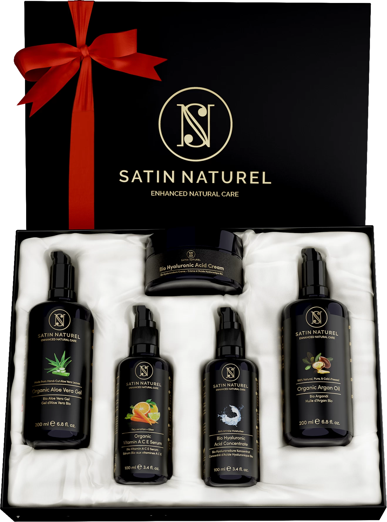 Luxuriöses Bio Anti-Aging Geschenkset 3 Luxuriöses Bio Anti-Aging Geschenkset