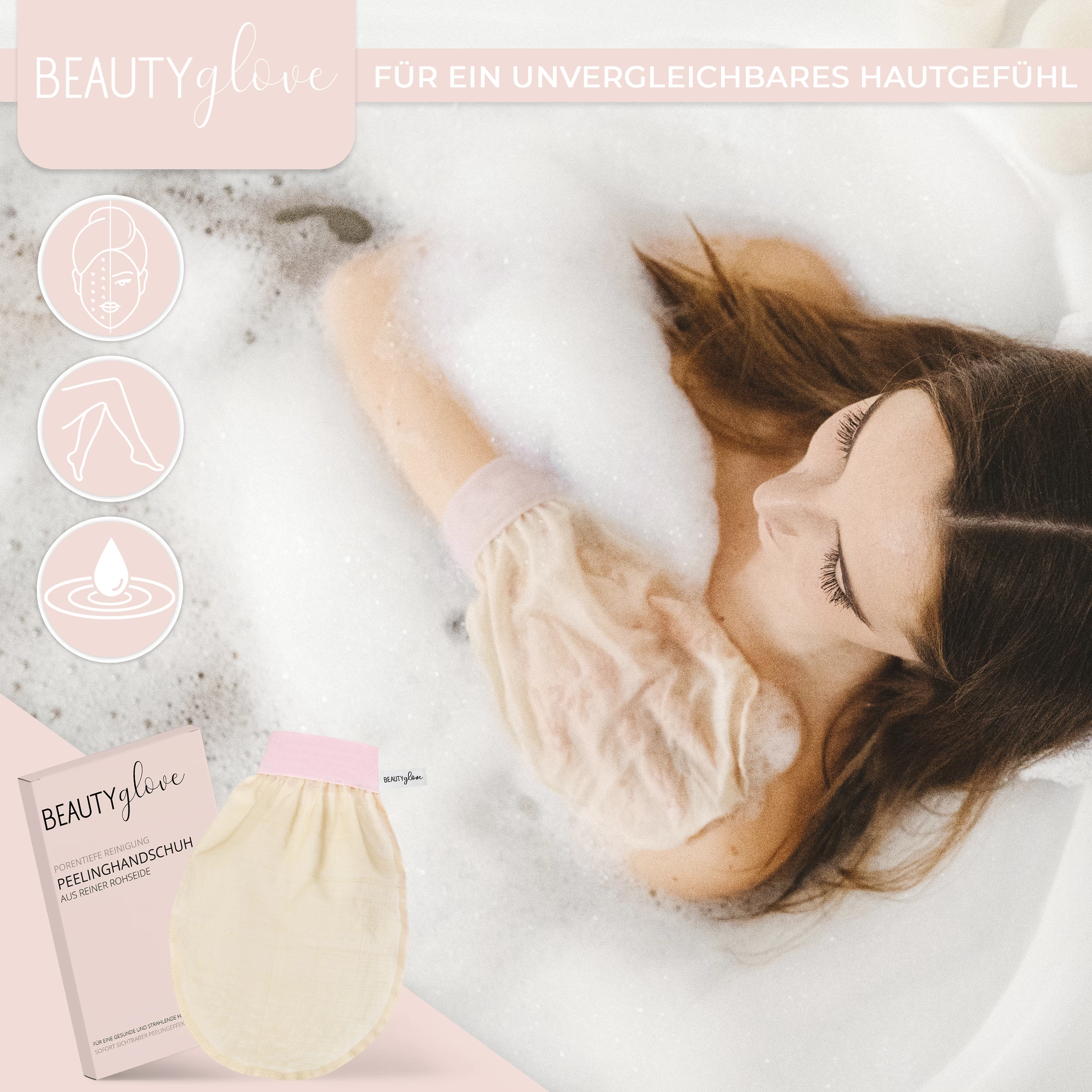 Peelinghandschuh Aus Seide 8 Peelinghandschuh Aus Seide – Bild 6