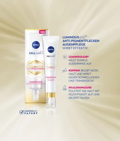 NIVEA Cellular Luminous 630 Anti-Pigmentflecken Augenpflege -hochwertige Pflegeprodukte MAM 8186736 SHOP IMAGE 1.4