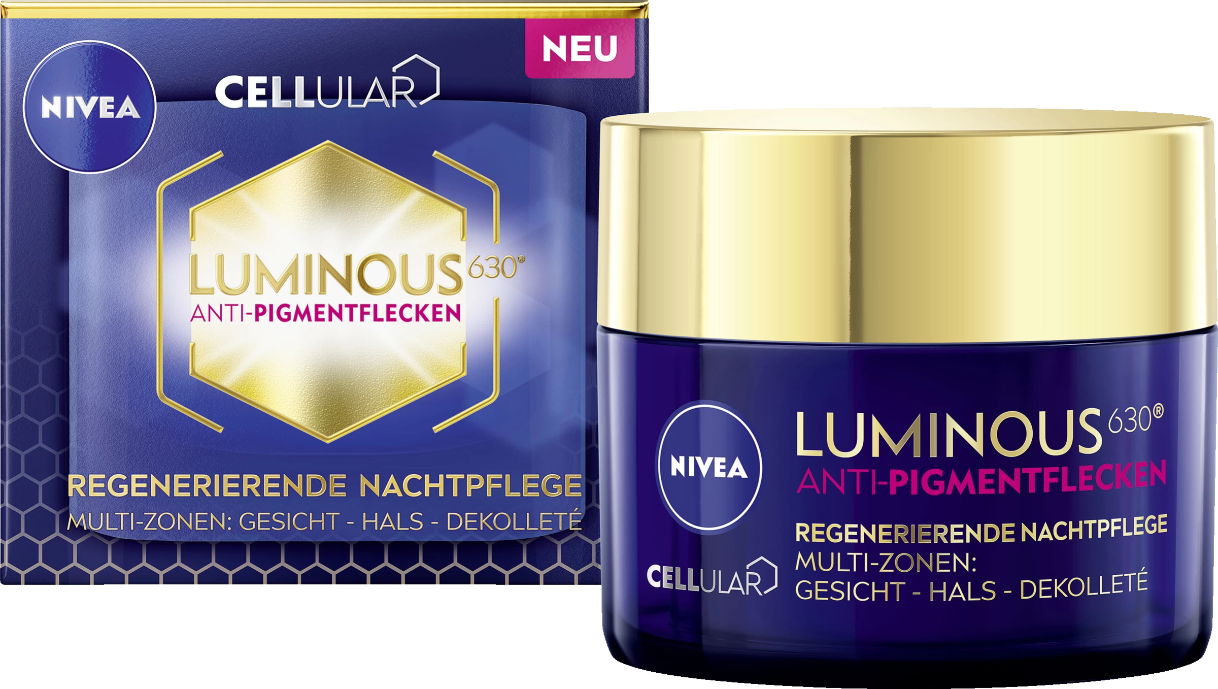 NIVEA Cellular Luminous 630 Anti Pigmentflecken Regenerierende Nachtpflege 10 NIVEA Cellular Luminous 630 Anti Pigmentflecken Regenerierende Nachtpflege – Bild 8