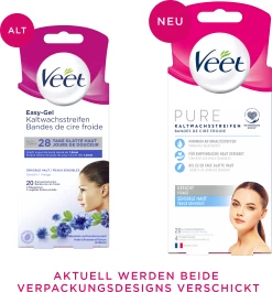 Veet Pure Kaltwachsstreifen Gesicht Sensible Haut -hochwertige Pflegeprodukte MAM 8312796 SHOP IMAGE 1.4