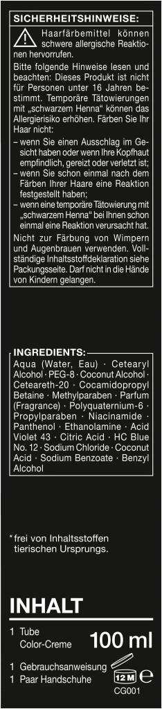 Syoss Colorglow Pflegende Haartönung Platin Blond 5 Syoss Colorglow Pflegende Haartönung Platin Blond – Bild 3