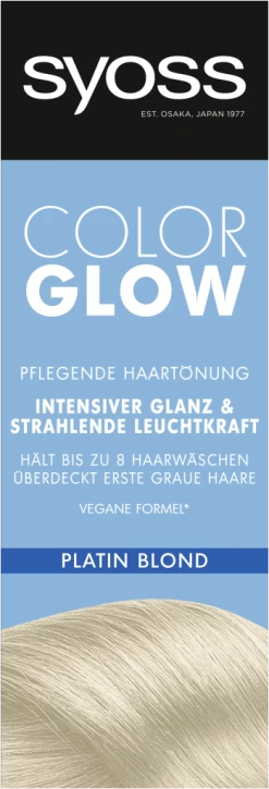 Syoss Colorglow Pflegende Haartönung Platin Blond