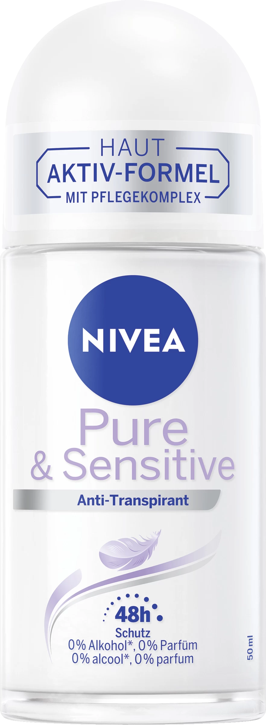 NIVEA Anti-Transpirant Roll-on Pure & Sensitive 3 NIVEA Anti-Transpirant Roll-on Pure & Sensitive
