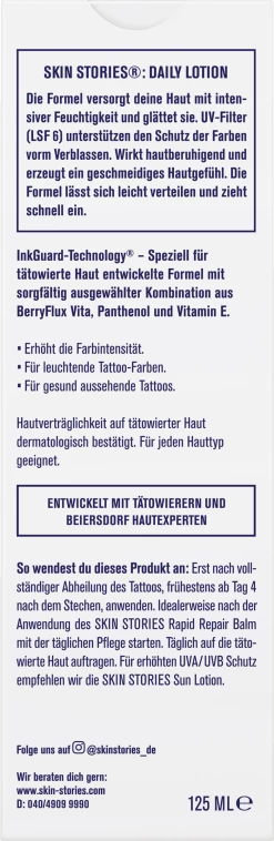 Tattoo Daily Lotion -hochwertige Pflegeprodukte MAM 8419656 SHOP IMAGE 1.4